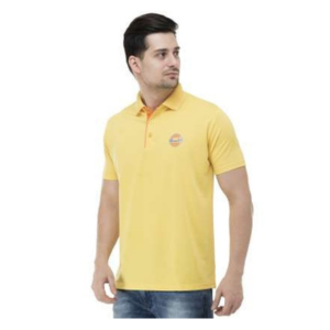 Pastel Yellow polo eco