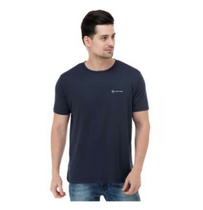 Navy Blue Round Neck T-Shirt