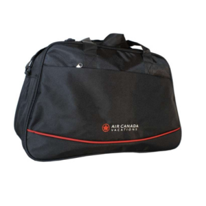 Sleek Black Travel Bag